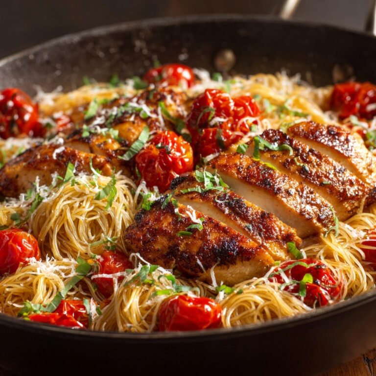 Bruschetta Chicken Pasta Recipe