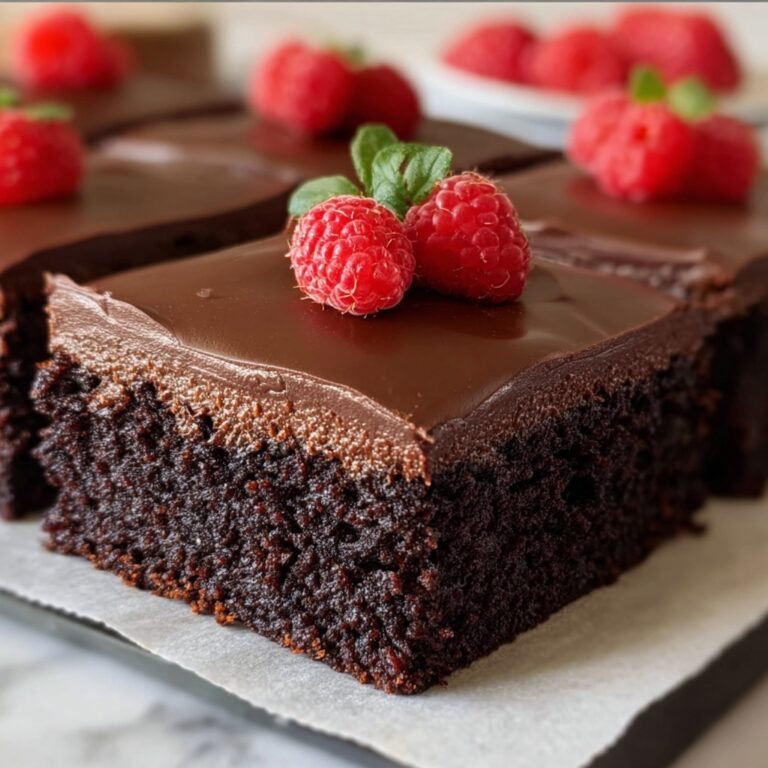 Chocolate Frosted Brownies Recipe