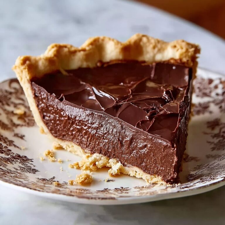 Hot Fudge Pie Recipe