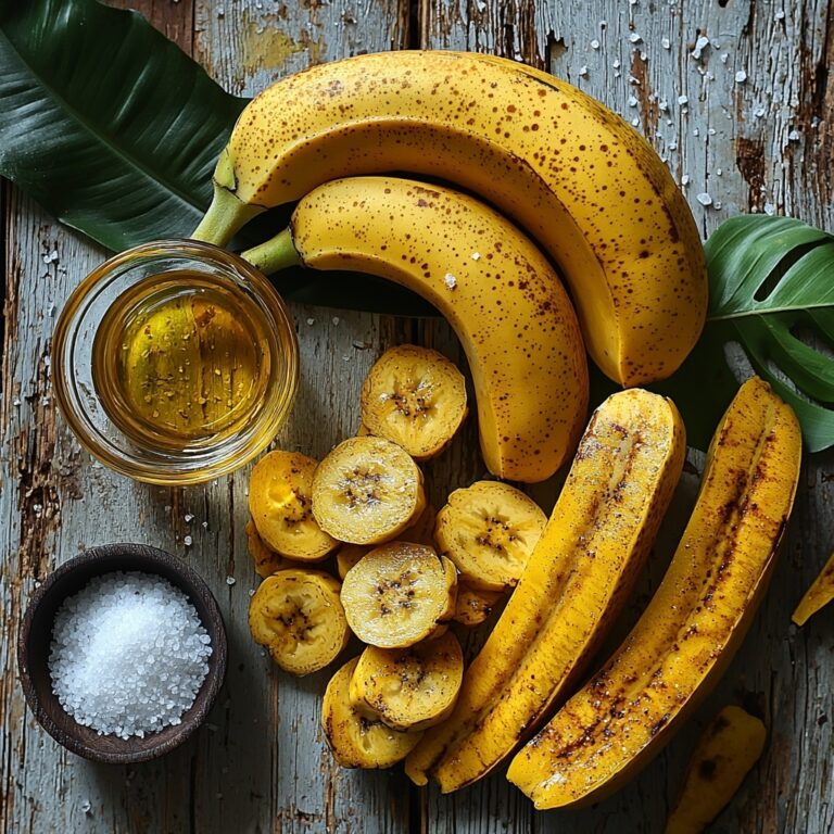 Crispy Fried Plantains with Coconut Oil Recipe