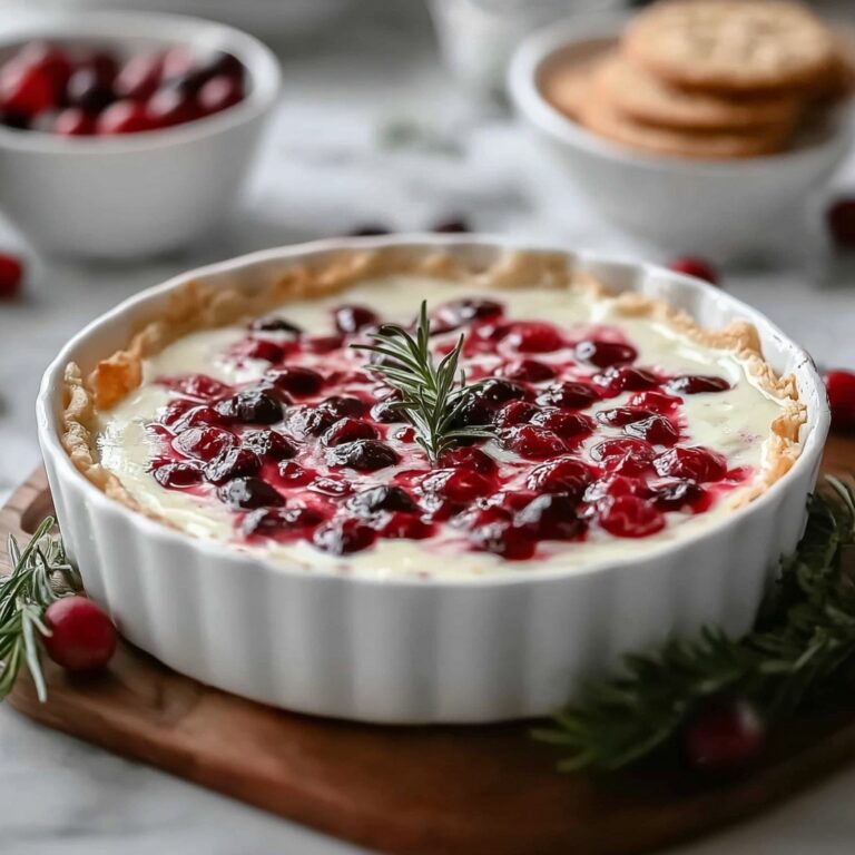 Baked Cranberry Cream Cheese Dip Recipe