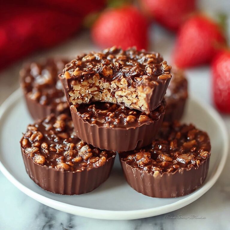 3-Ingredient Homemade Crunch Cups Recipe
