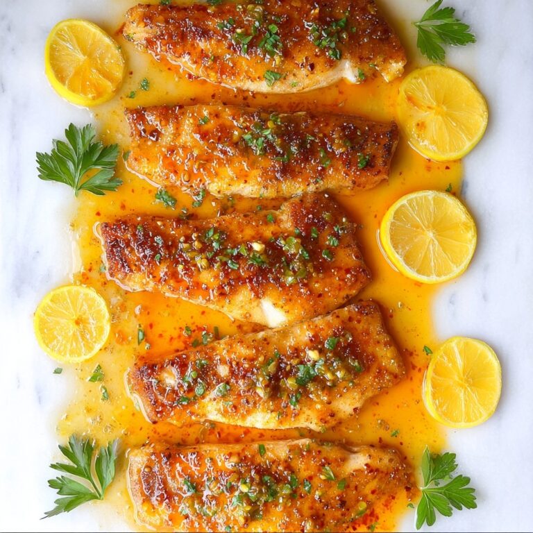 Baked Tilapia with Lemon, Garlic, and Herb Butter Recipe