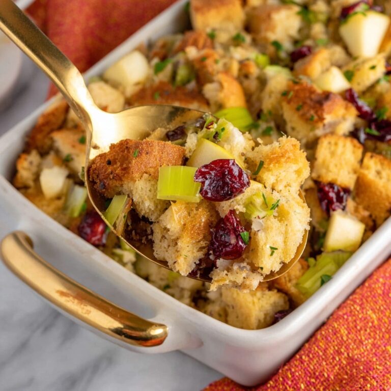 Apple Cranberry Stuffing Recipe