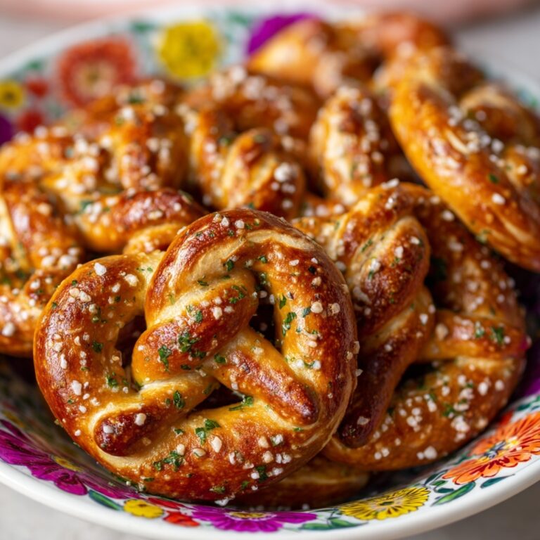 Garlic Ranch Pretzels Recipe