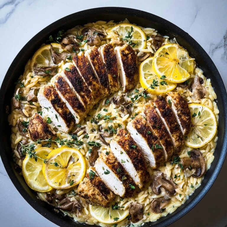 Creamy Cajun Chicken Orzo Recipe
