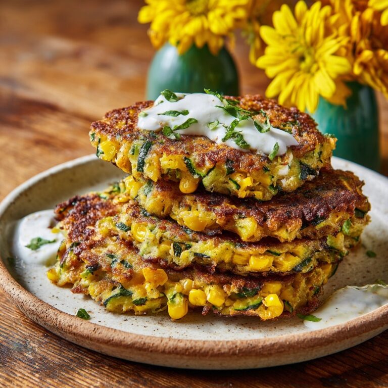 Corn Zucchini Fritters Recipe