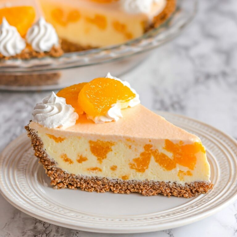 Orange Creamsicle Pie Recipe