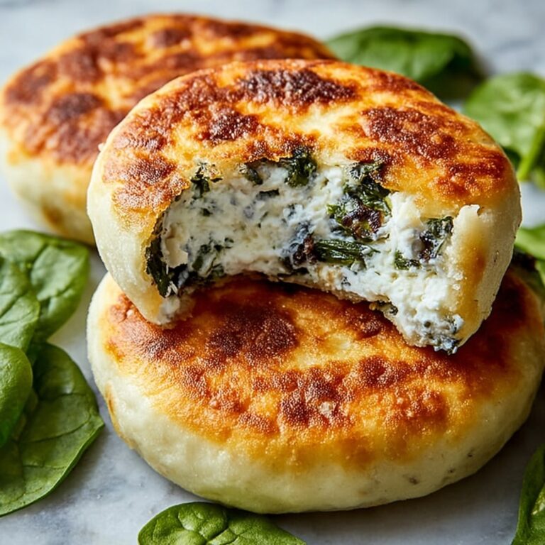 Spinach Cottage Cheese Flagels Recipe