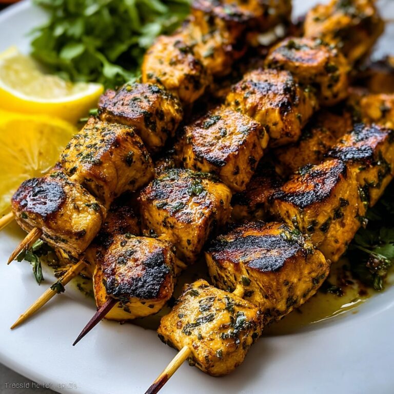 Greek Chicken Souvlaki Recipe