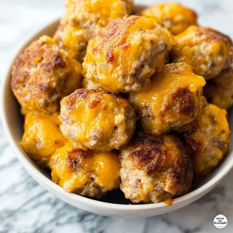 Cheddar Bay Sausage Balls Recipe